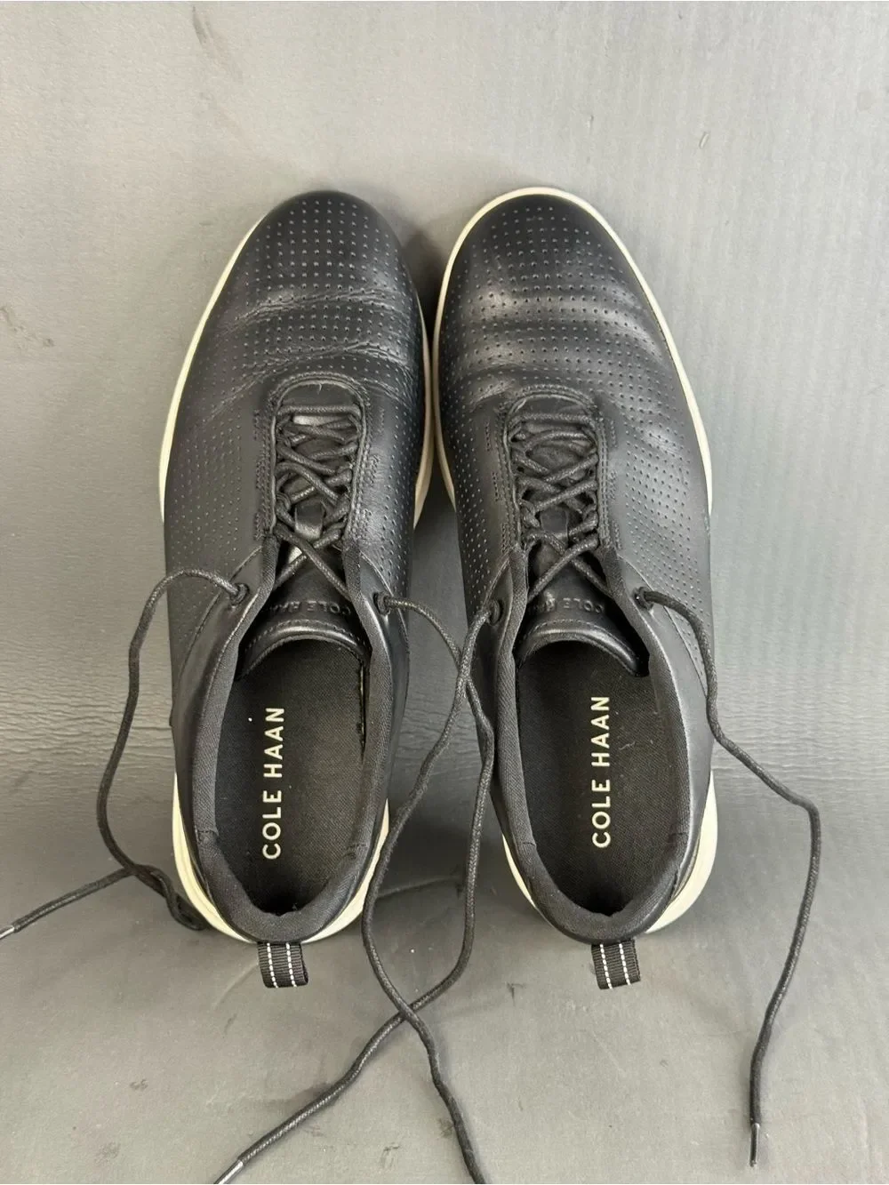 Cole Haan Grand Atlantic perforated sneakers shoes men’s size 10